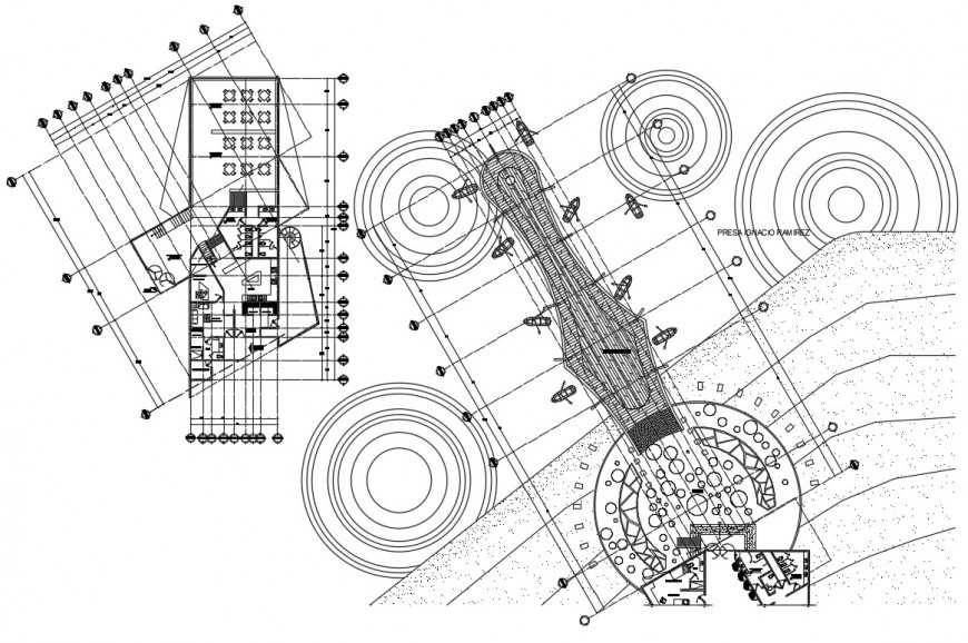 distribution-layout-plan-details-of-restaurant-with-pool-drawing-dwg-file