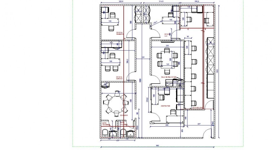 first-floor-distribution-plan-details-of-office-with-furniture-details